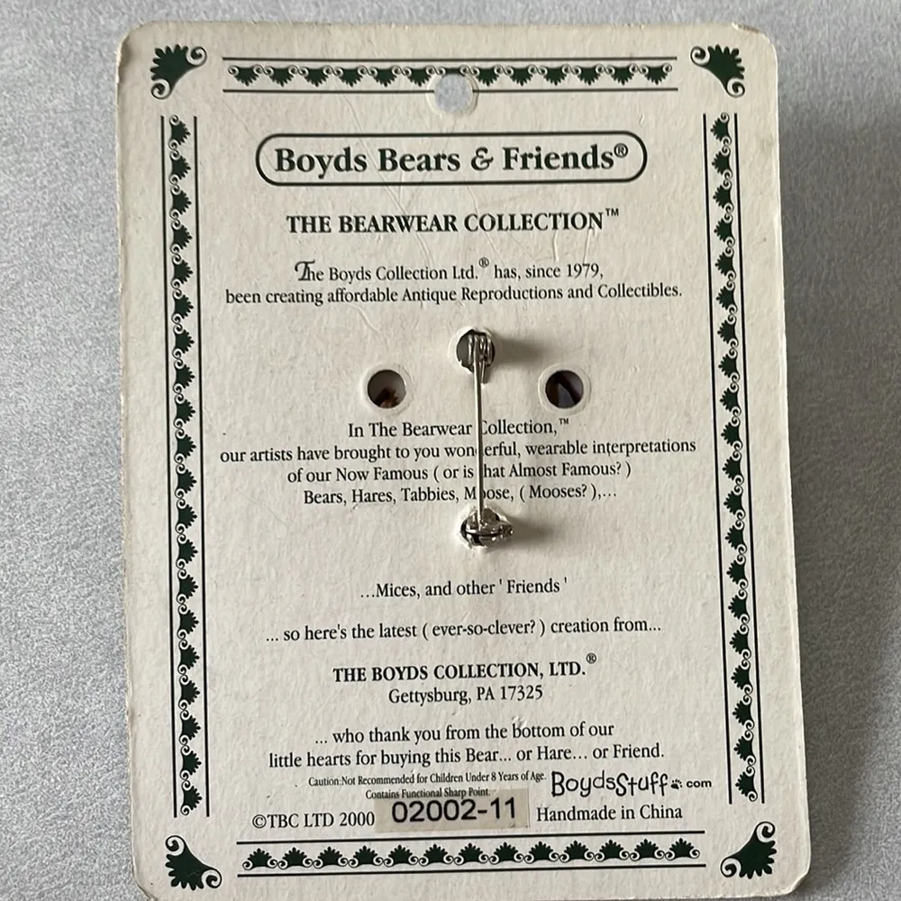 Boyd bears bear wear frocklin 2002 - Image 2
