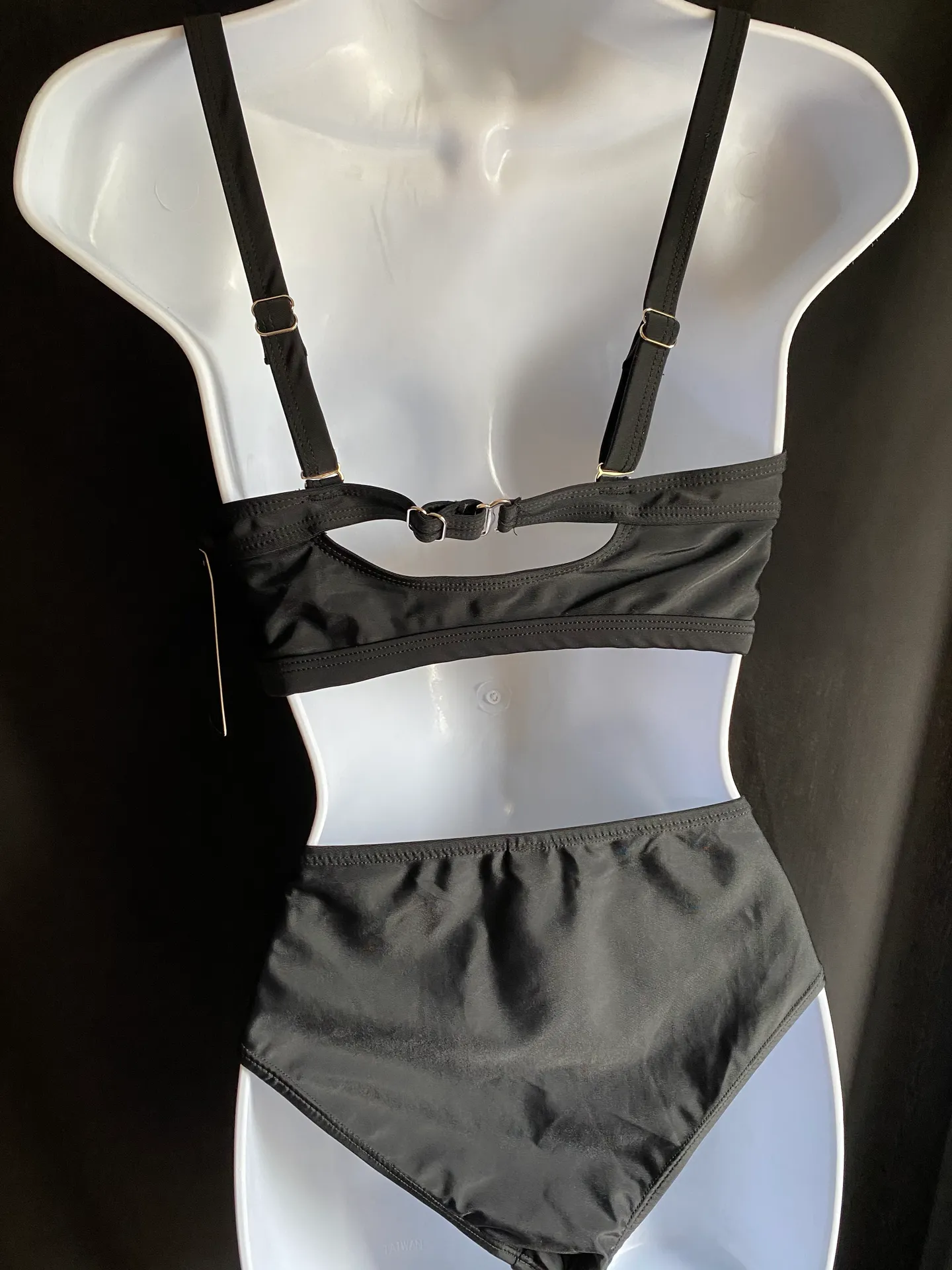 Two Piece Black Bikini - Image 5