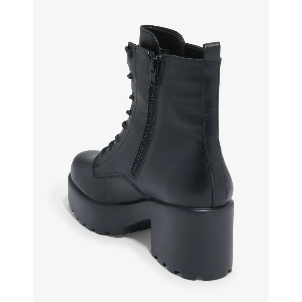 KOI x Twilight Team Jacob Black Combat Boots Size 7 NEW NIB - Image 3