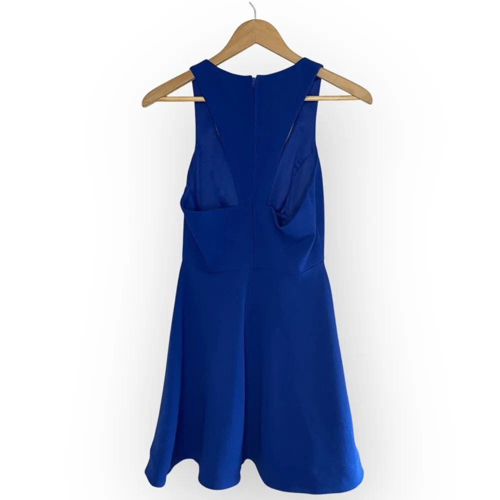 TEEZE ME Royal Blue Fit & Flare‎ Sleeveless Mini Dress, Size 3 - Image 4