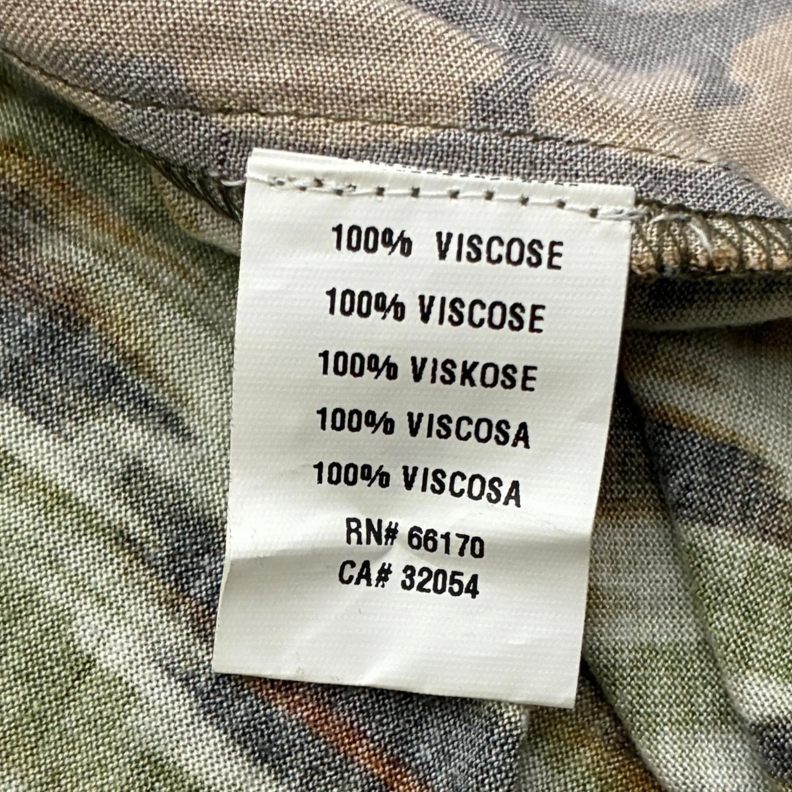 Blank London Womens Boho Abstract Tunic Top Size L Green Artsy Indie Hippie Size L - Image 7