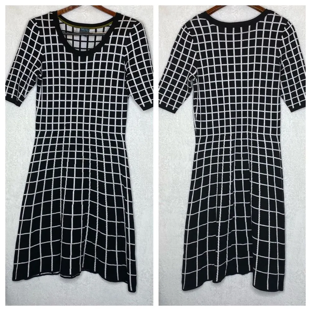 Gabby Skye Geometric Print Sweater Dress - Image 2