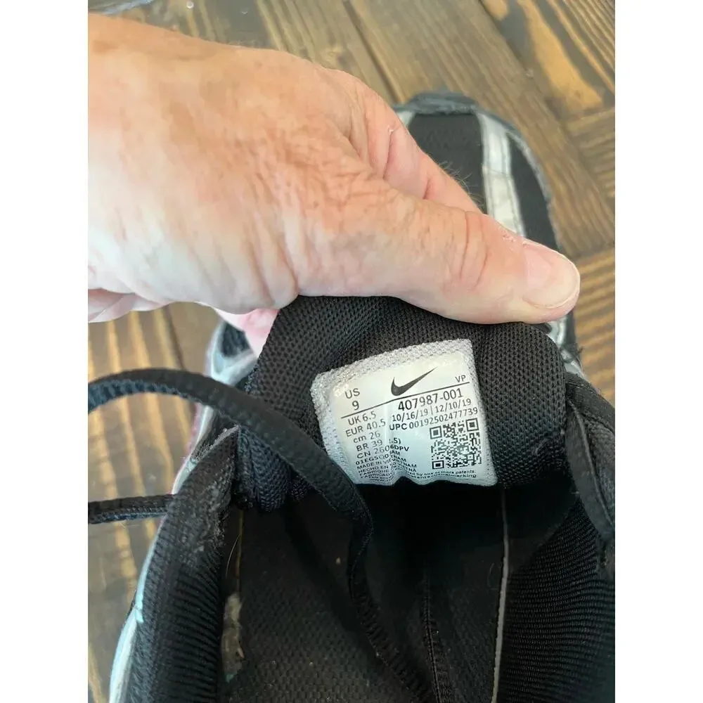 Nike Reax Run 5 Women’s 9 Black Pink Running Sneaker Shoes Active Athletic - Image 3