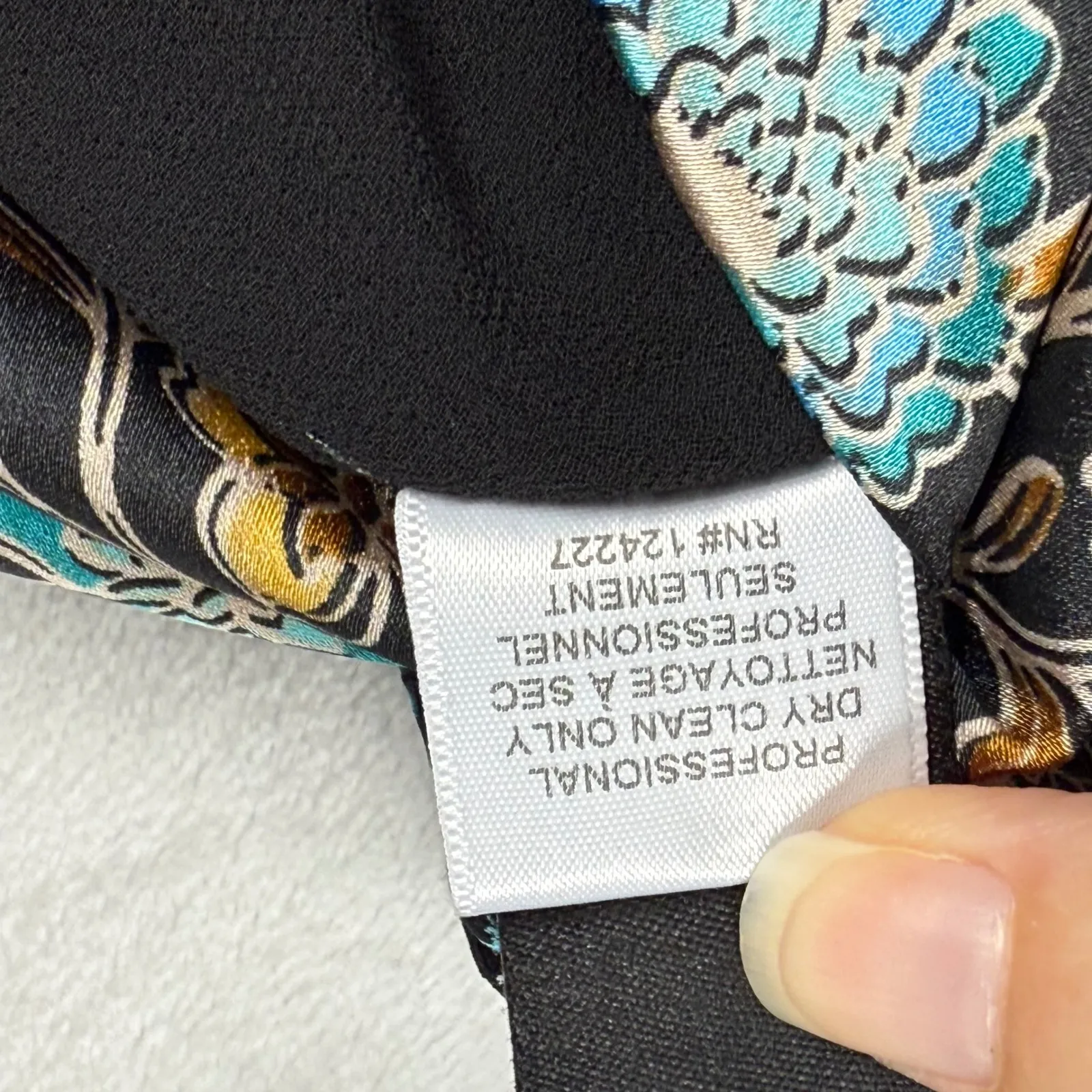 MISA Los Angeles Talia Mix Floral Mini Dress Ruffle Short Sleeve Party Dress S - Image 10