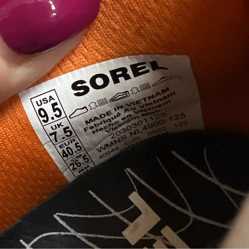 Sorel Kinetic Impact Strap Slip on Sneaker Sea Salt Koi Size 9.5 - Image 6