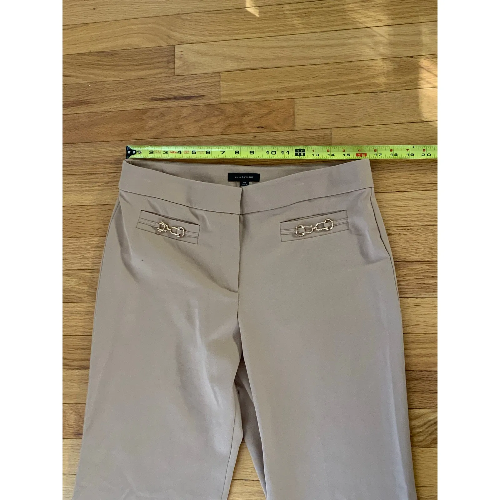 Ann Taylor Khaki dress pants size 12P - Image 5