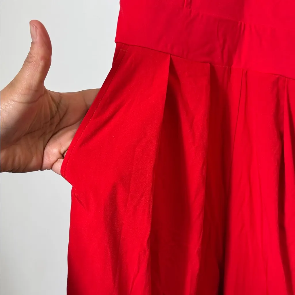 HALARA Breezefu Backless Side Invisible Zipper Pocket Wide Leg Jumpsuit Sz S - Image 6