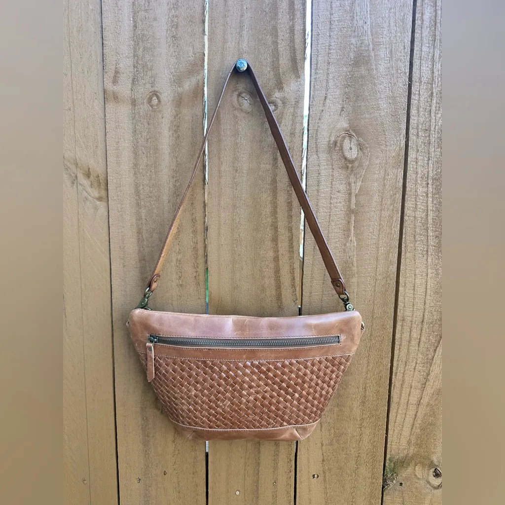 High Noon Libby Crossbody Handbag Brown - Image 3