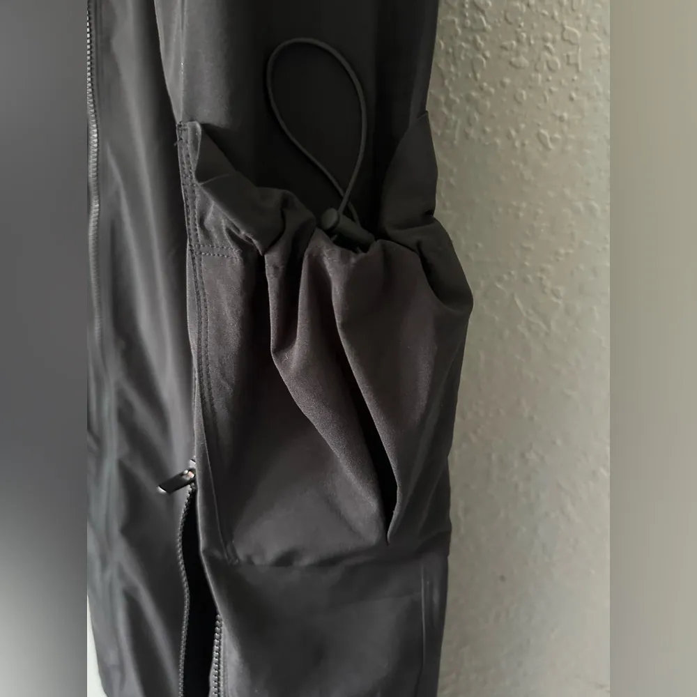 Athleta NWT • Stay Fly Pant pull on track baggy black cargo cinch loose fit y2k - Image 7