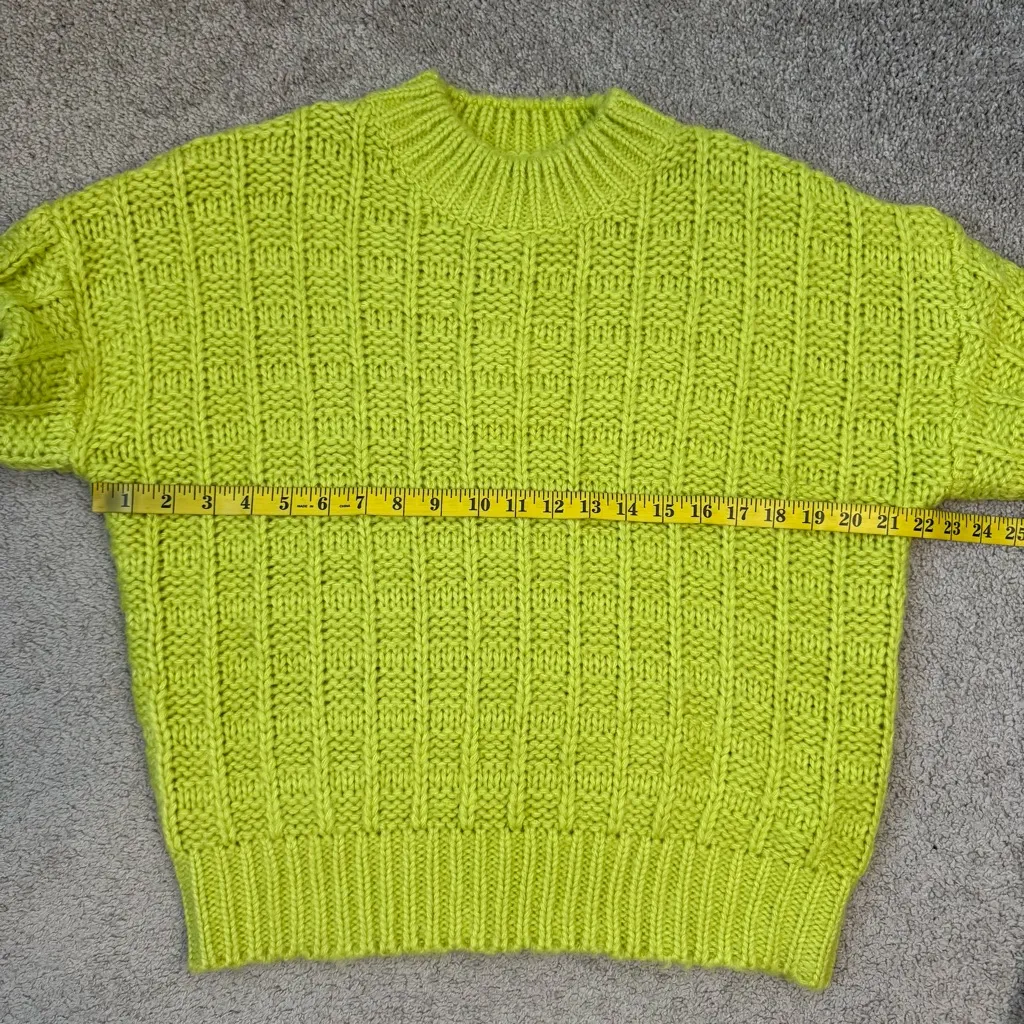 FRNCH Chiara Sweater‎ Citron Vert S - Image 8