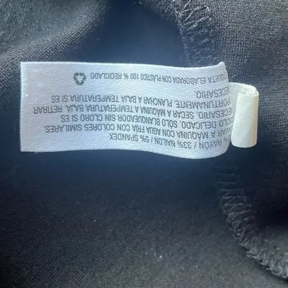 The Nines By Hatch Maternity Dress Black V - Image 12