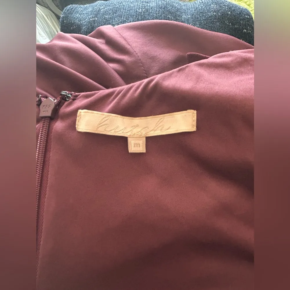 Hutch Burgundy Maxi Dress - Image 7