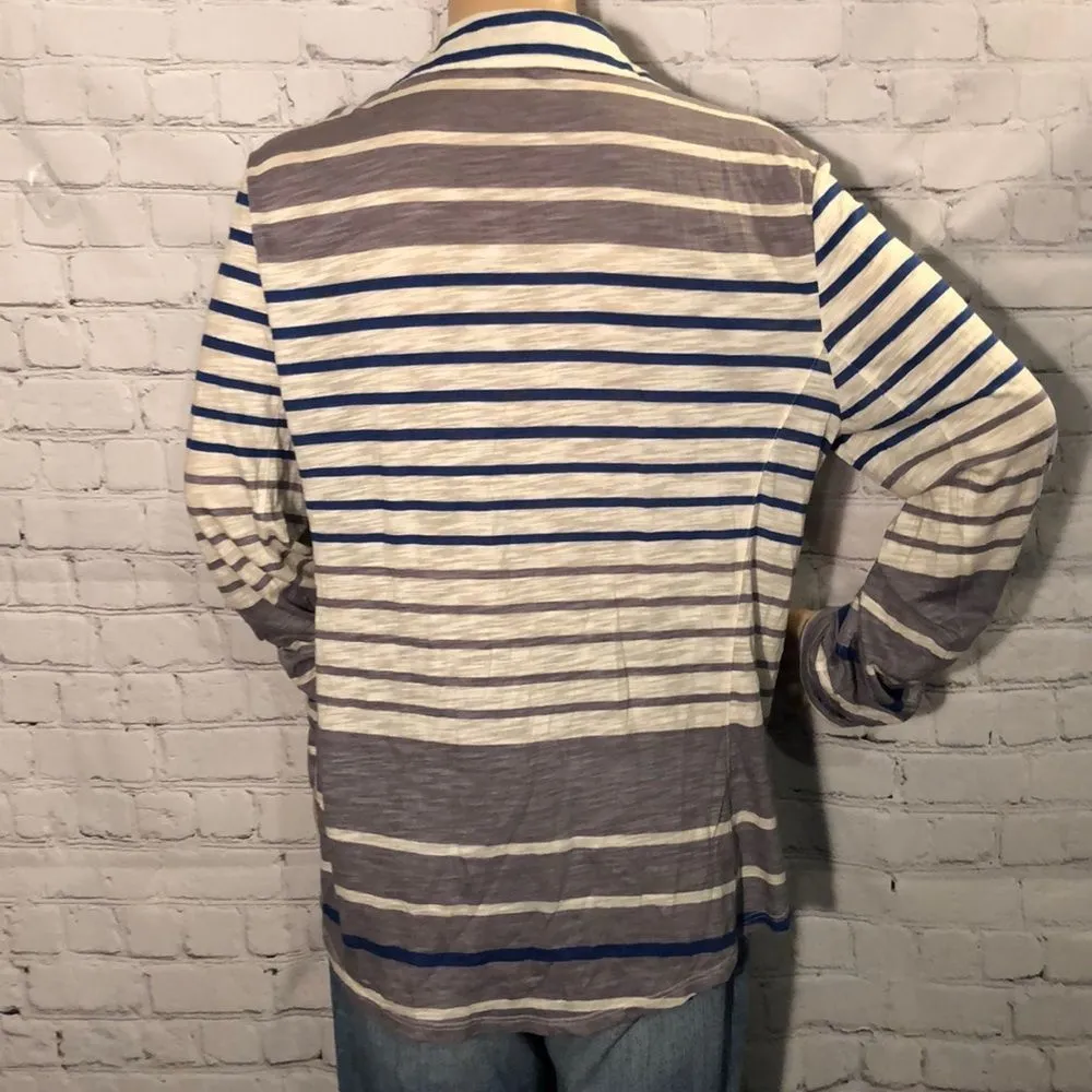 Daisy Fuentes Semi Sheer Button Down Shirt… - Image 7