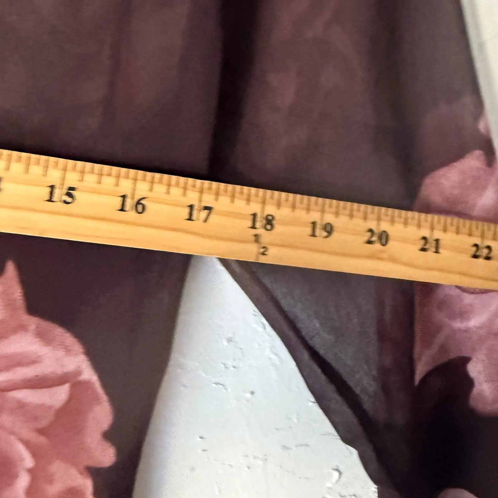 PASSPORT Y2k Vintage Women Sheer Floral Long Sl Mesh Top M Fairy Romantic Brown Size M - Image 9