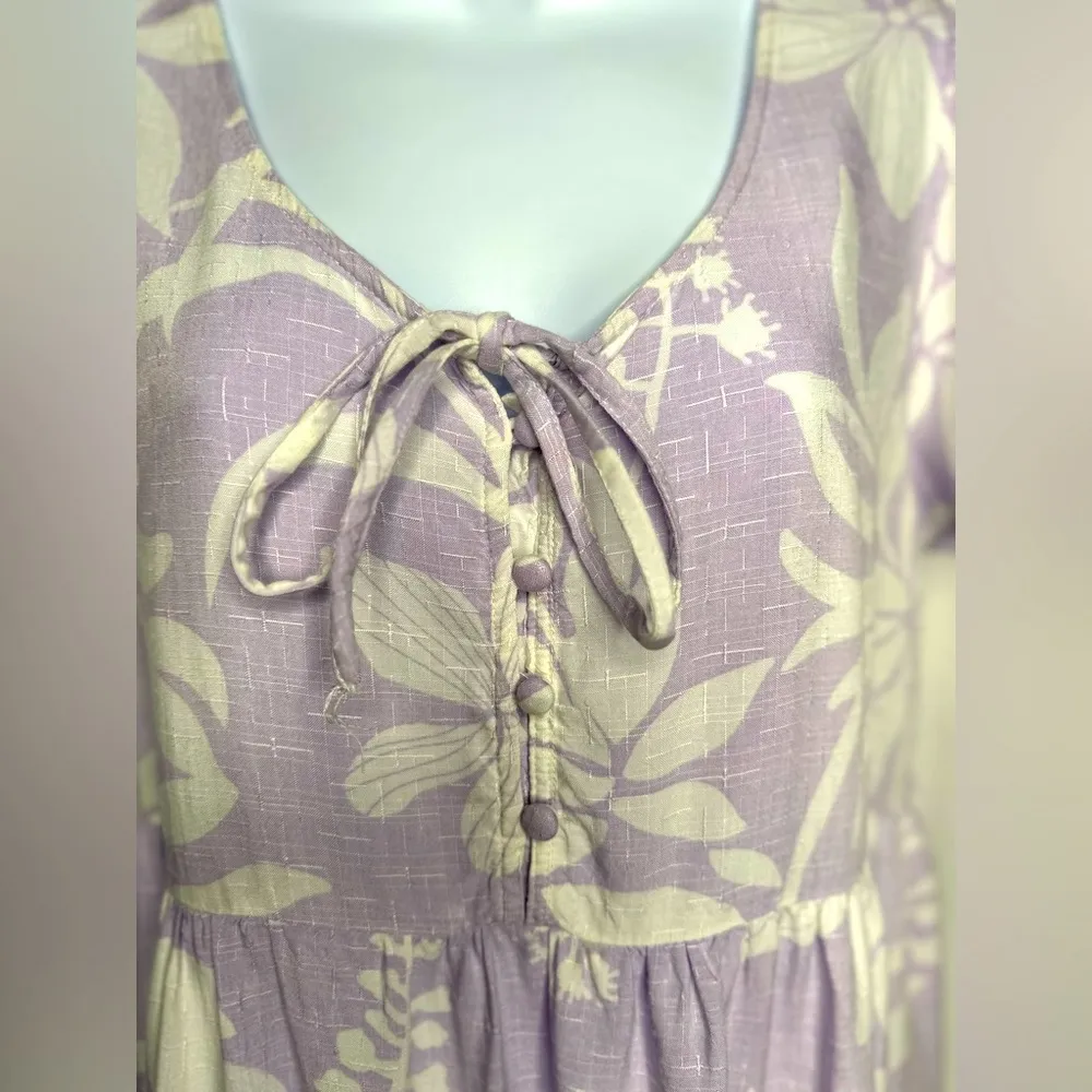 Kiwi + Punch Lilac and White Floral Women's Dress (647) Purple - Image 6