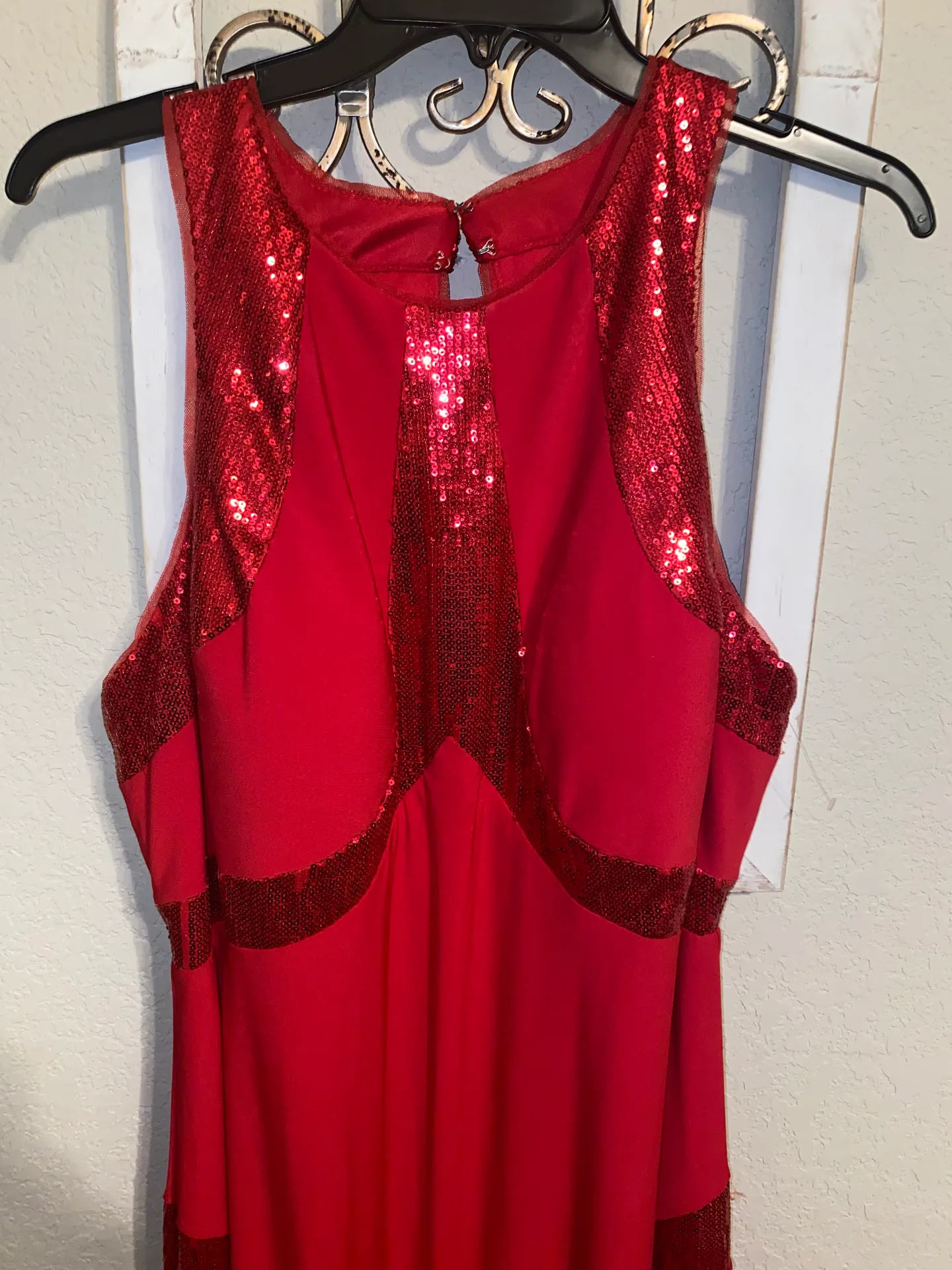 NW  Red Evening Gown - Image 3