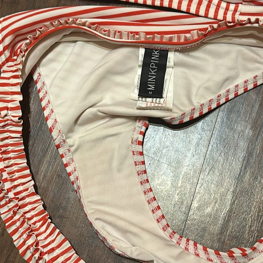 MINK PINK Sail Away Ruffle Bikini - Image 6