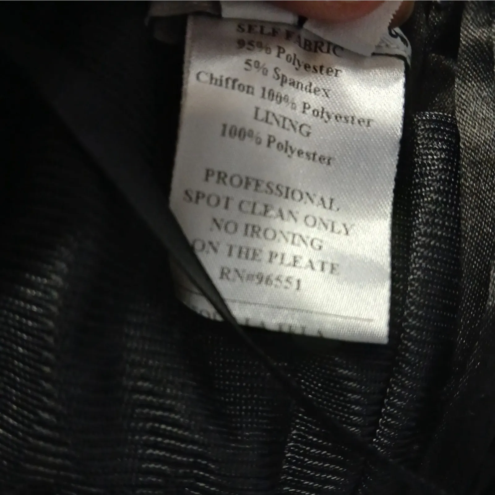 Faviana Womens Cocktail Dress Size Small Black Formal Strapless Crystal Beaded - Image 9