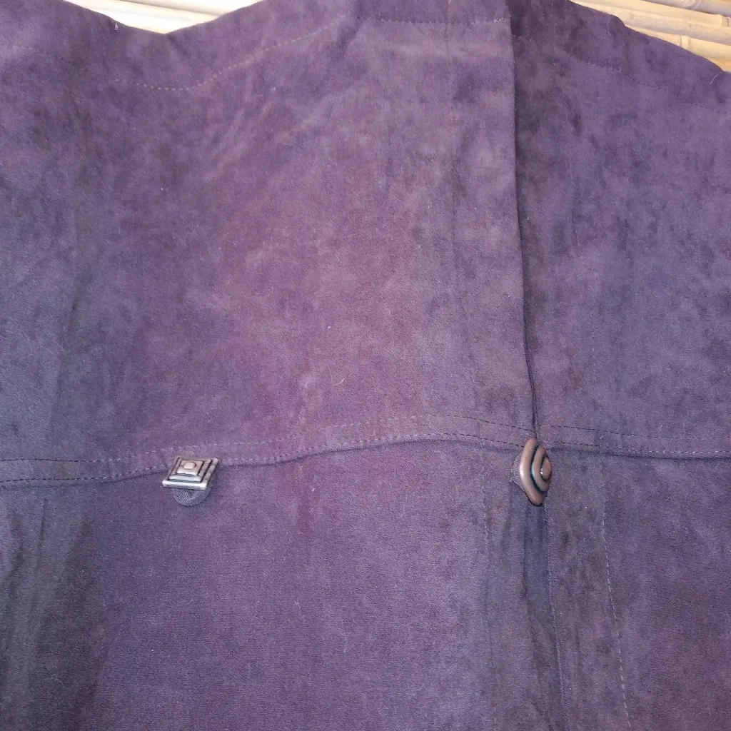 R&K 18 Chocolate Suede Feel Light Jacket Plus Brown Size 18W - Image 6