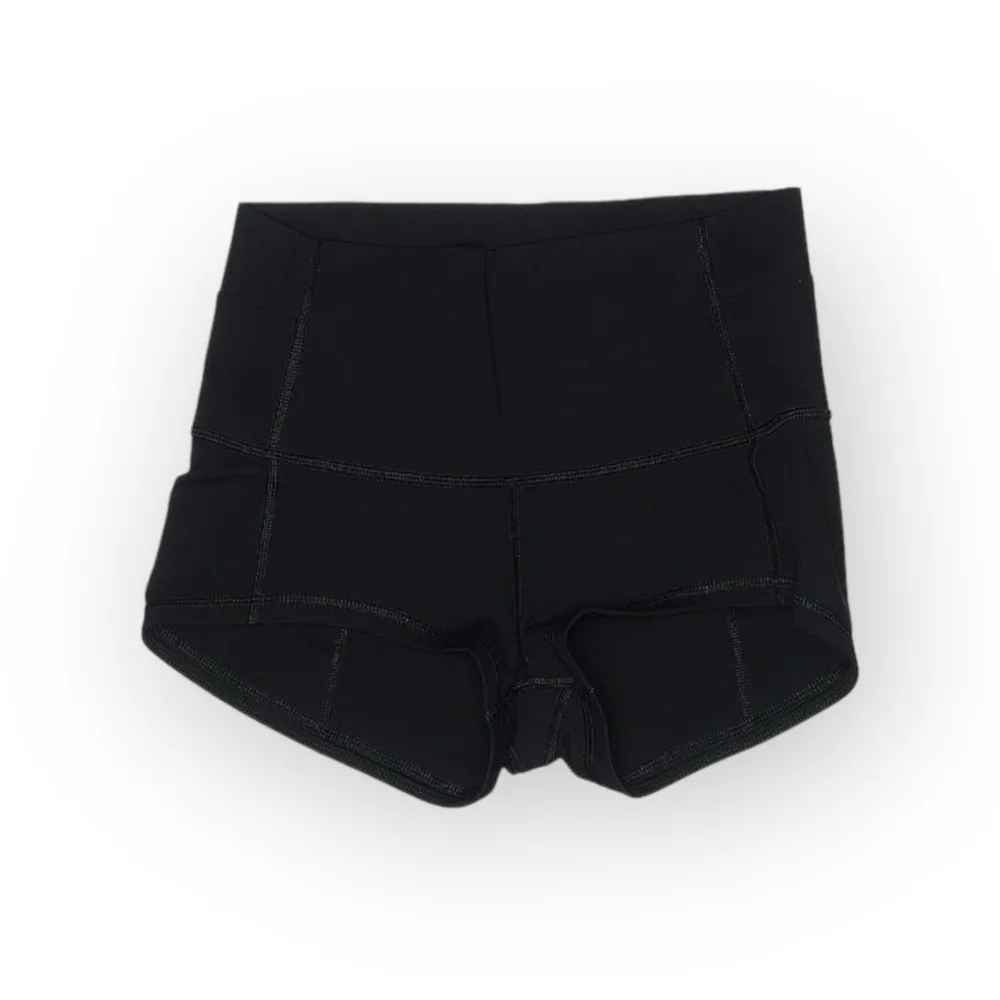 HTF: new Lululemon ॐ Wunder High Waist Yoga Running Short 2" Inseam ॐ Black 8 - Image 6