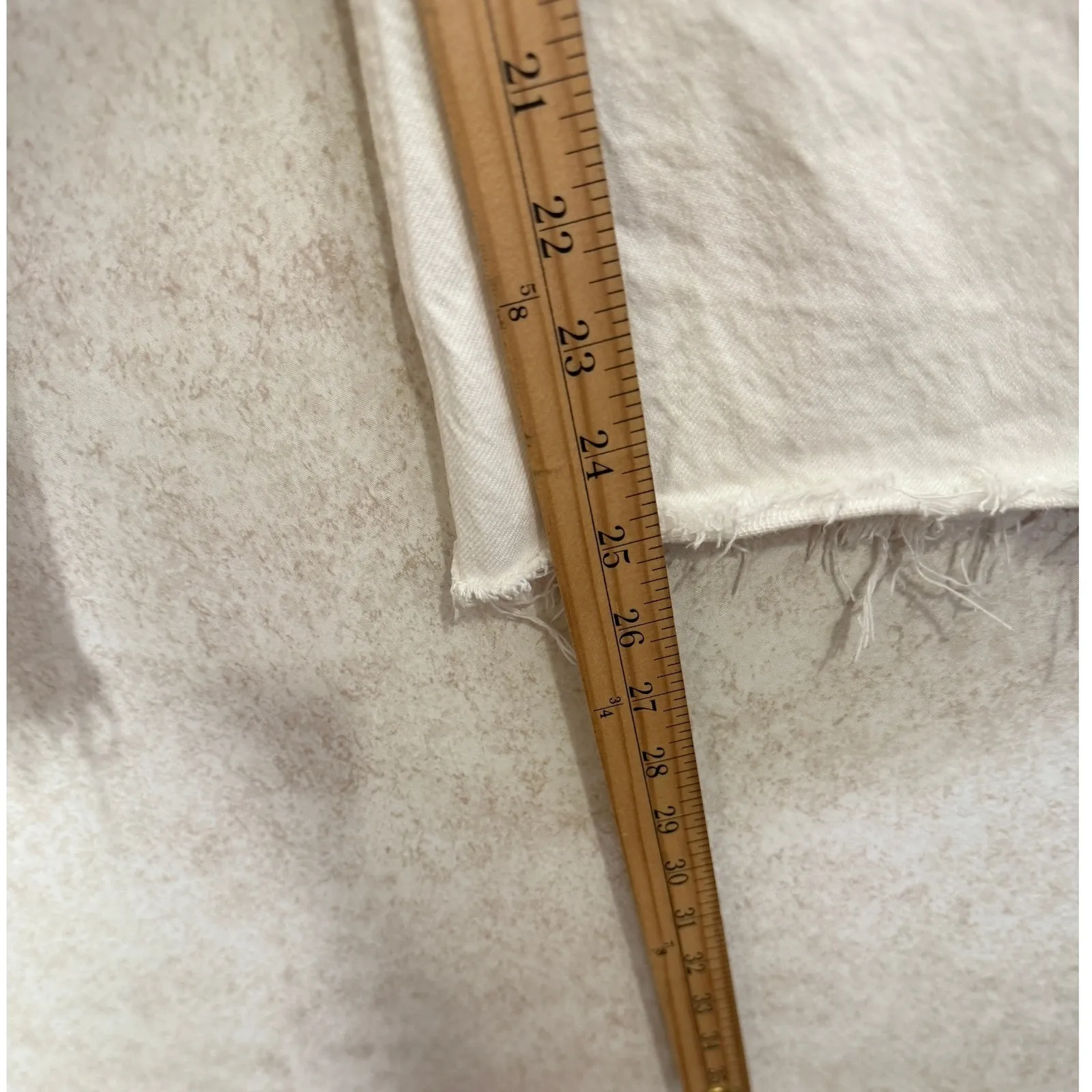 Abercrombie & Fitch Curve Love High Rise Cropped Wide Leg Jean White Size 30 - Image 6