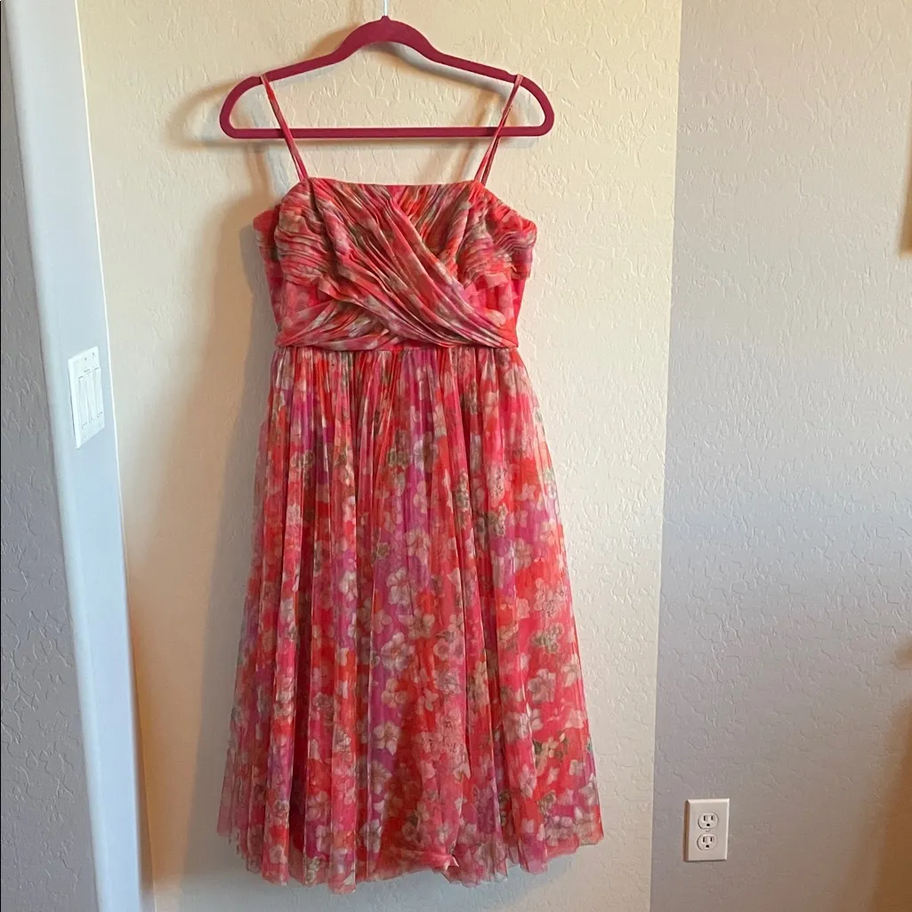 Hutch Anthropologie Quinn Plated Midi Cocktail Dress - Image 2