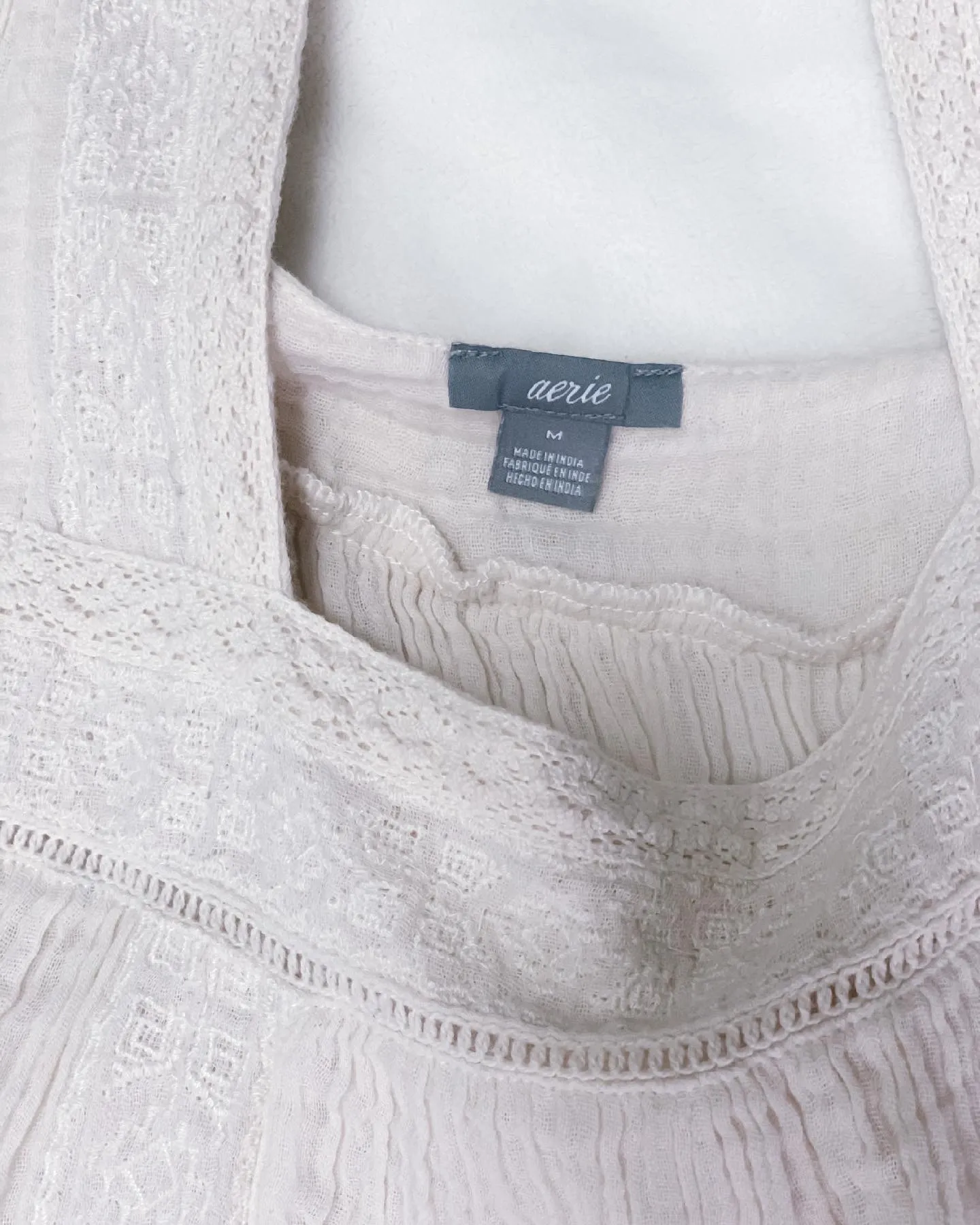 Aerie Cream Tank Top - Image 6