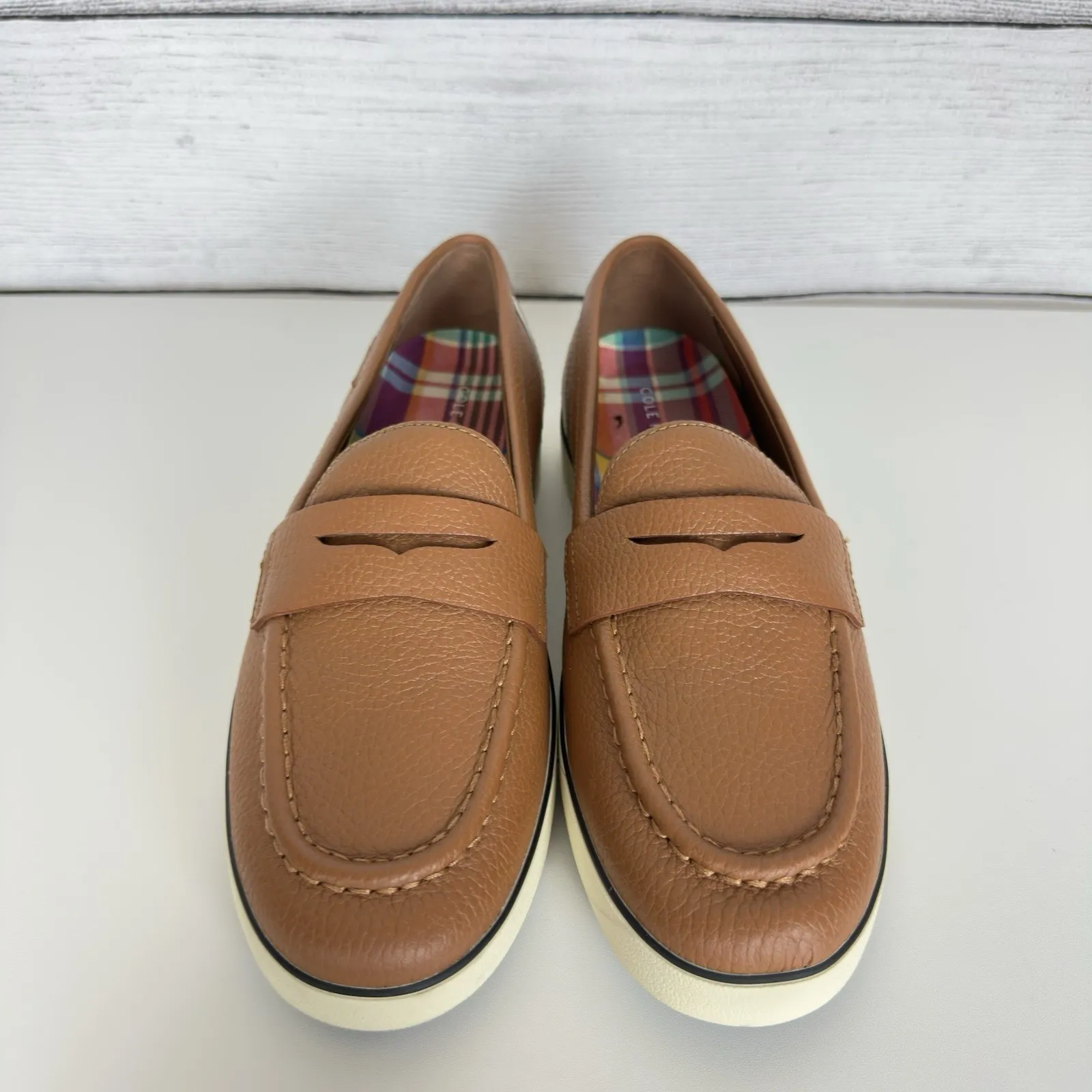 COLE HAAN Women's Nantucket 2.0 Penny Loafer Shoes Brown Sz 9.5 B Preppy Comfort - Image 4