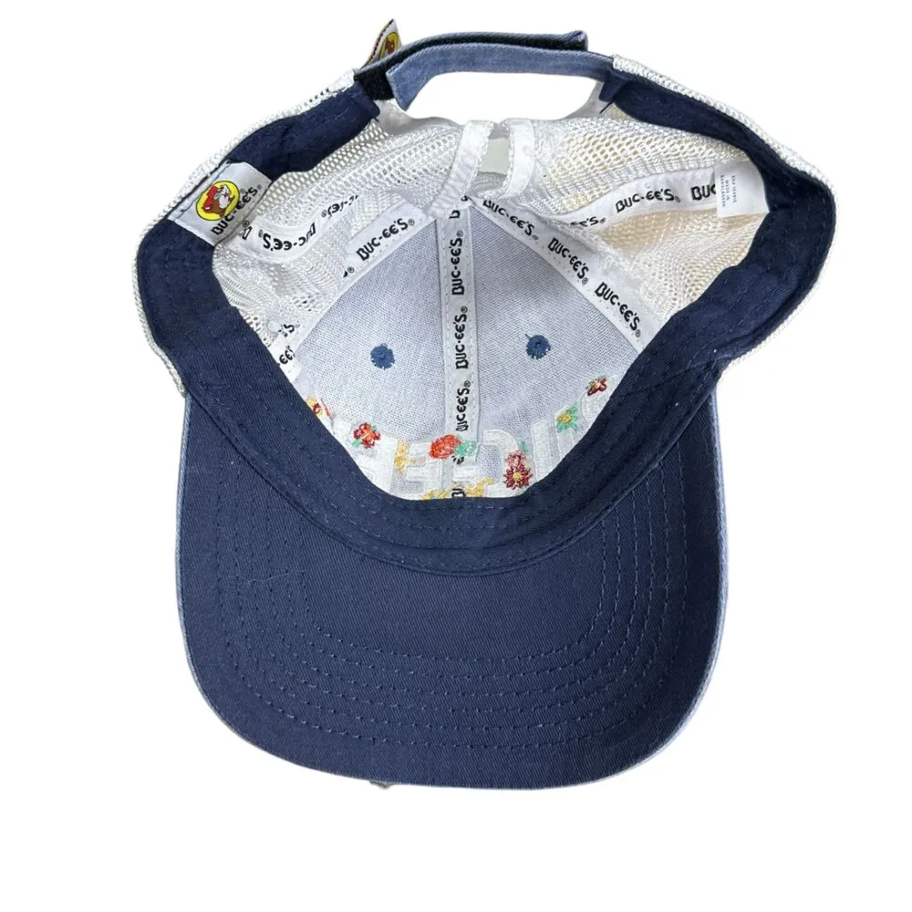 Buc-ee's Floral Embroidered Mesh Trucker Hat One Size - Image 5