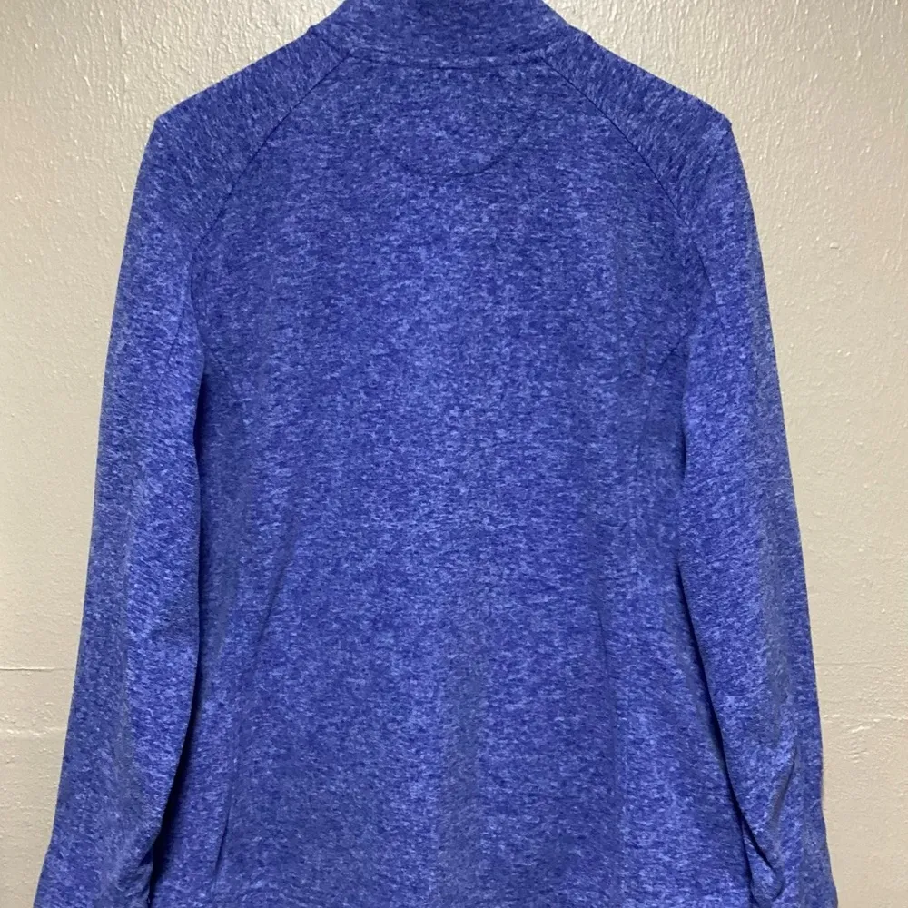 Duluth Trading Co. Heathered Blue Zip - Image 2