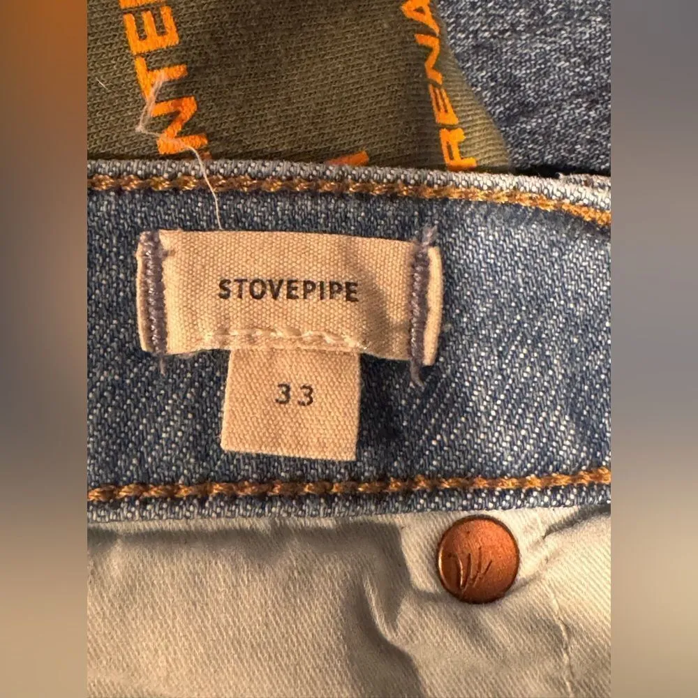 Madewell‎ Stovepipe Jeans size 33 - Image 4