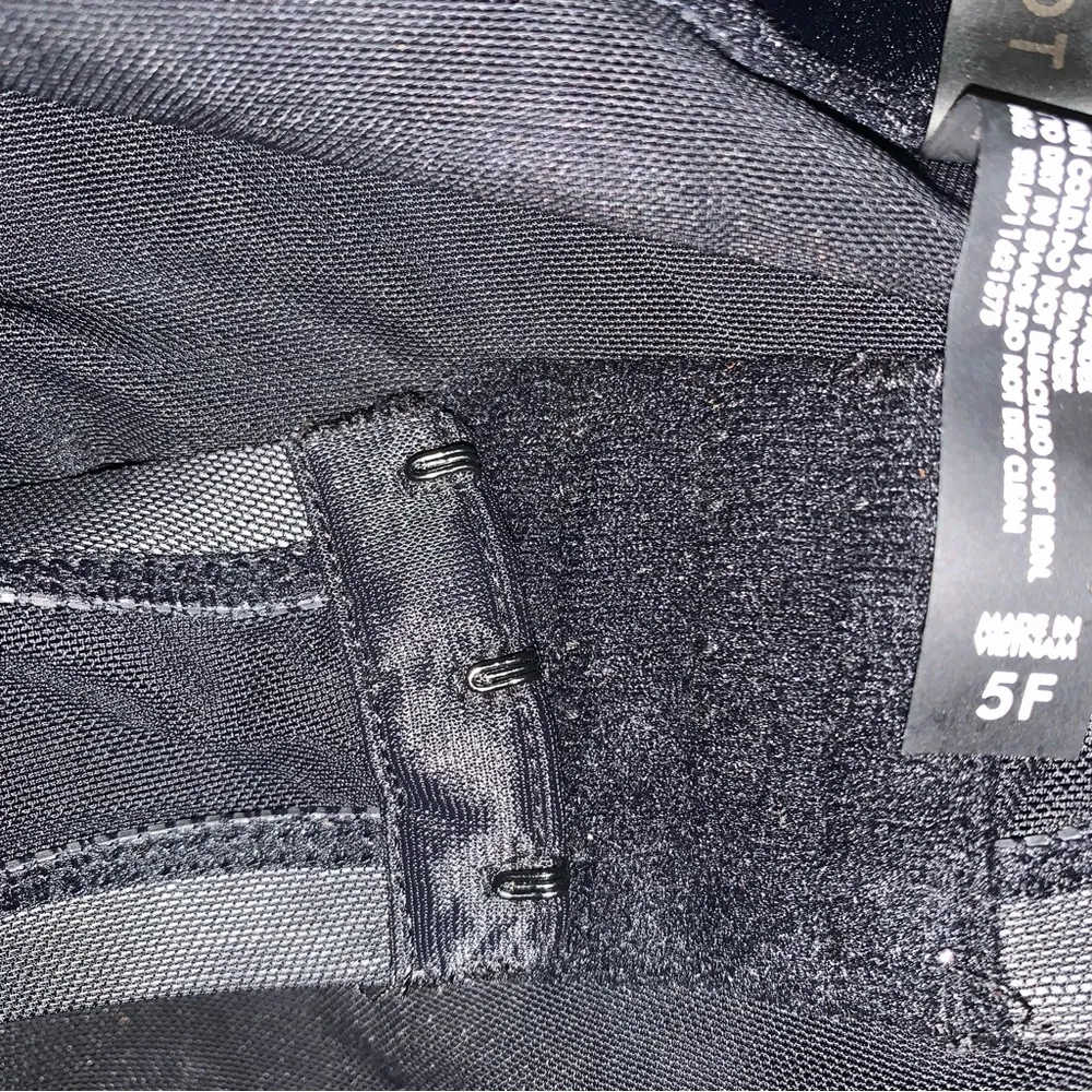 Torrid Black One Piece Swimwear Size 5F - Image 4