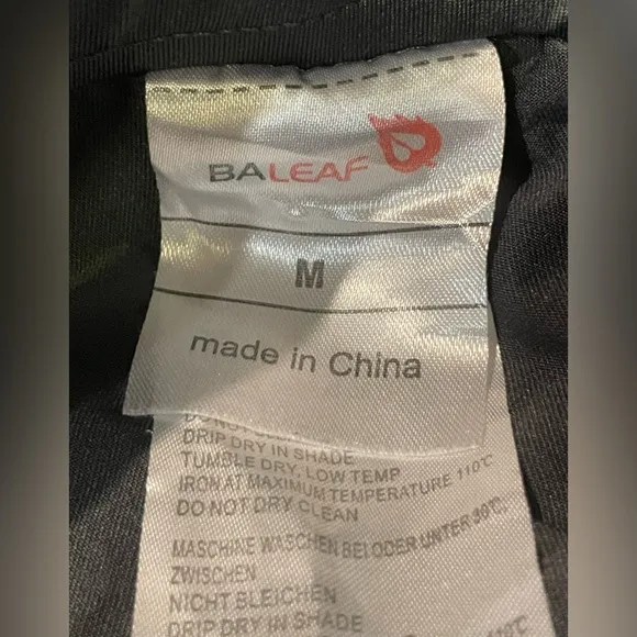 Baleaf Pleated Mini Gray Tennis Skirt / Skort‎ Size Medium - Image 4