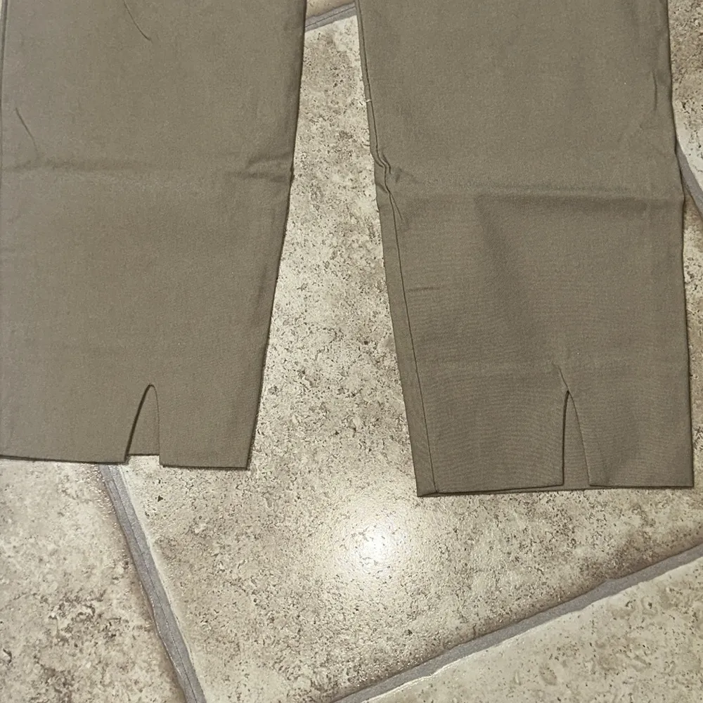 Charter Club Chelsea Skinny Ankle Pants, Tan, Sz 10 - Image 4