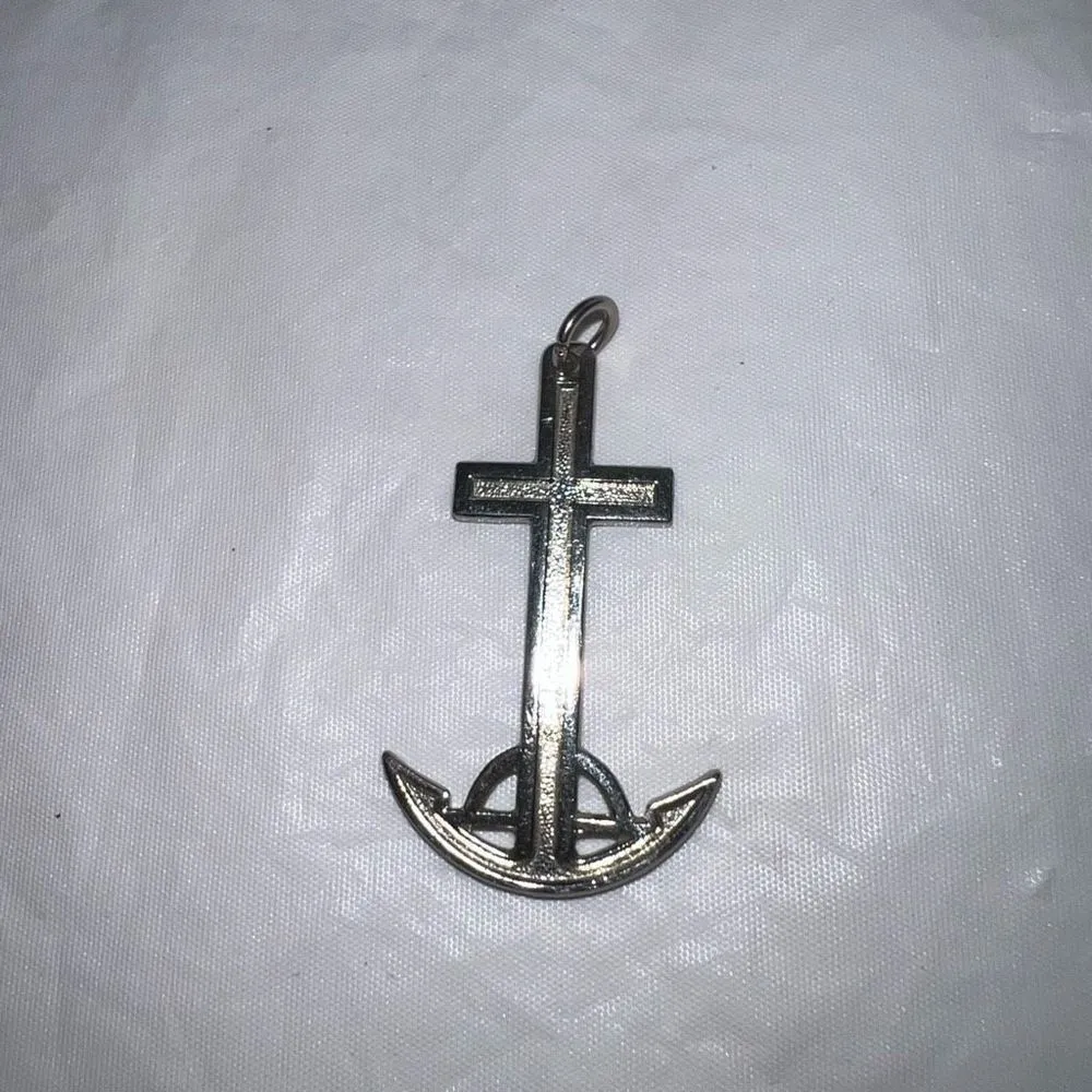 Terra‎ Sancta Silver Tone Anchor Charm - Image 2