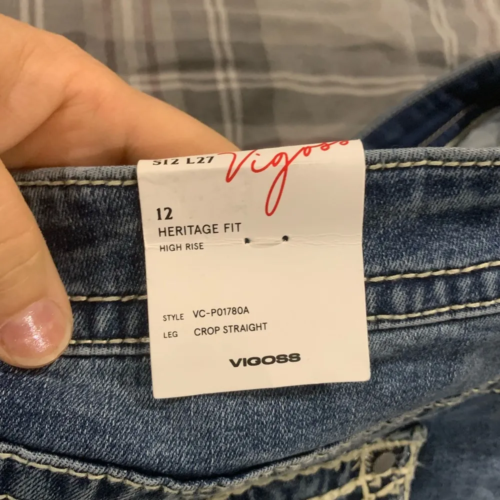Cropped Jeans size 12 - Image 2