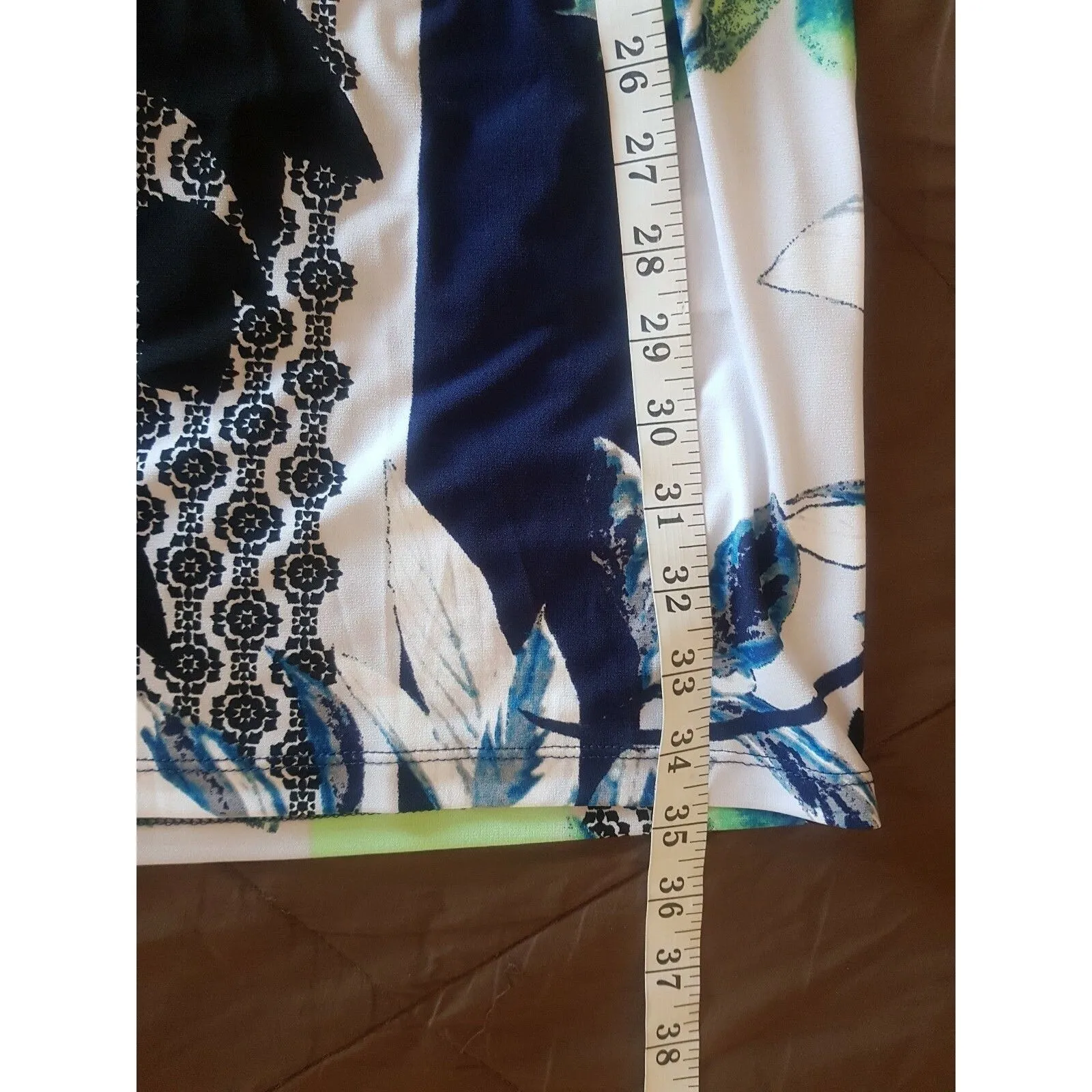 Style & Co Womens Dress Sz Small Floral Vacation Resort Travel Tropical Beach - Image 13