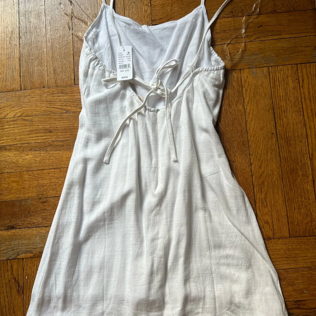 PacSun Elegant White Mini Dress - Image 5