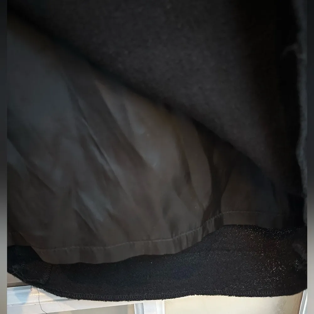 Escada Margaretha Ley Black Virgin Wool Sweater Dress Women’s US Size 12 14 L - Image 7