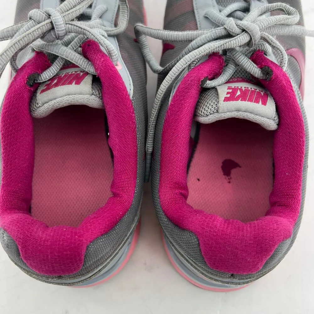 Nike (7.5) Air Total Core TR Gray Pink Training Shoes Sneakers 2012 488111-008 - Image 10