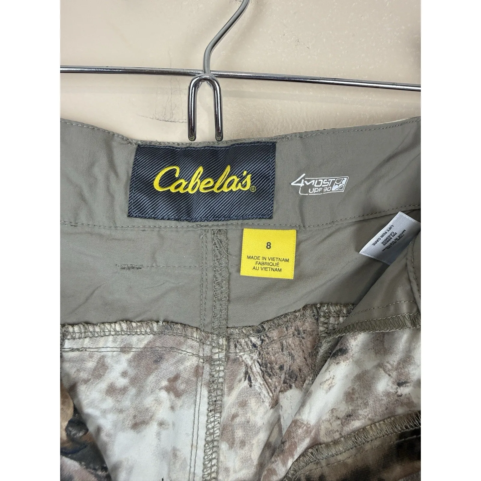 Cabela’s Zonz Woodlands Camo Pants Womens Size 8 “Outfit Her” Polyester Hunting - Image 11