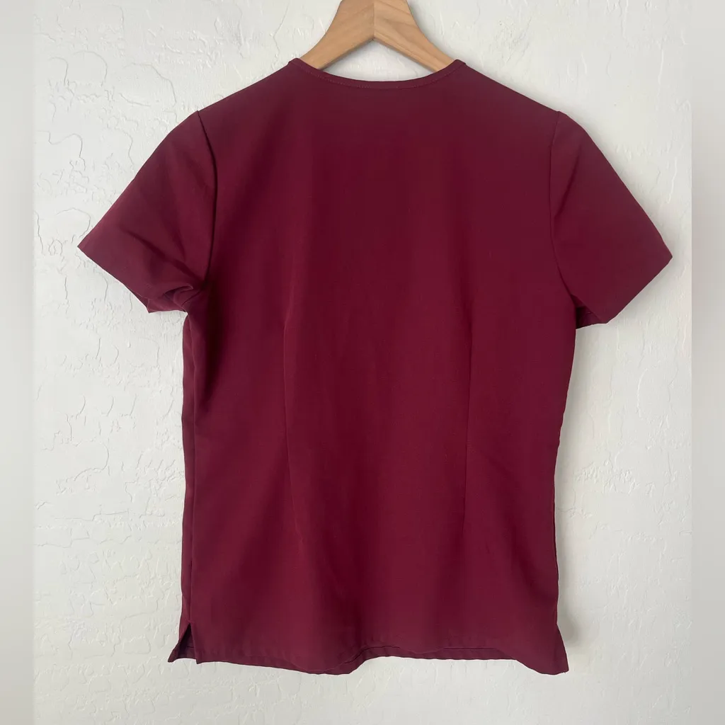 Figs maroon cargo scrub set XS/XS tall - Image 6