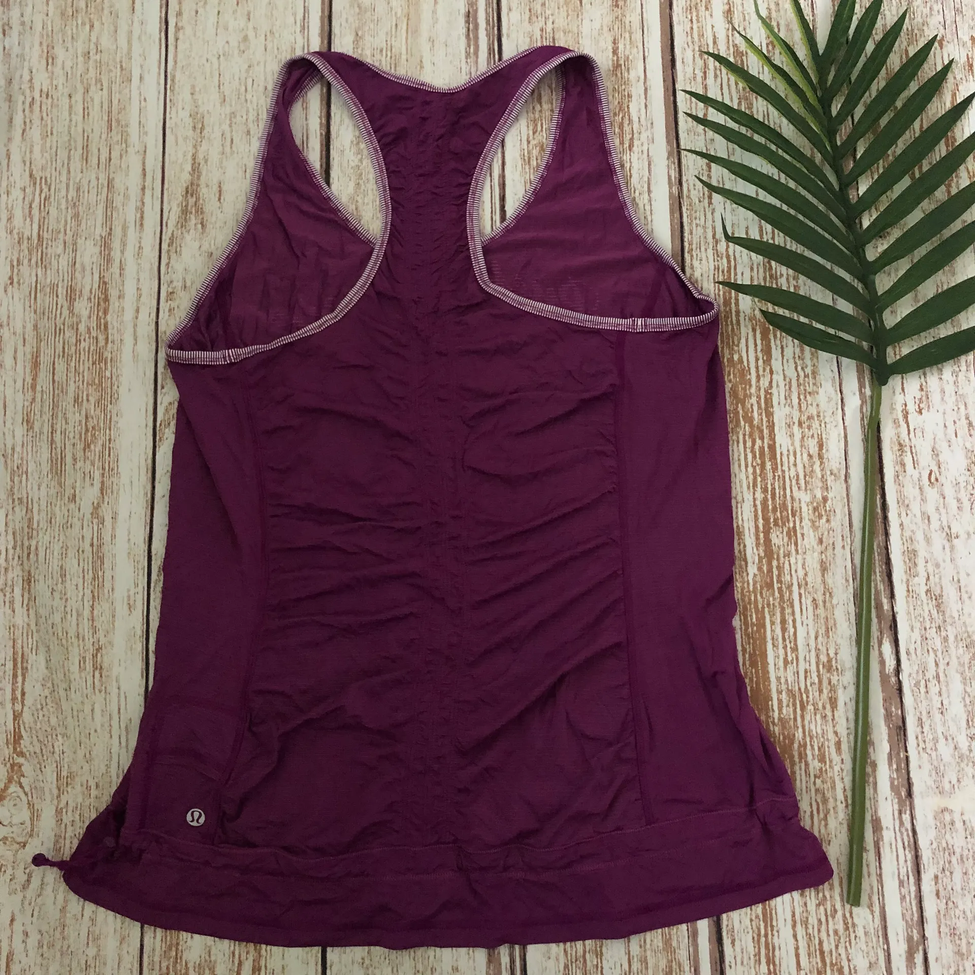 Purple Tank Top Size 12 Push Yourself Run Do It Now - Image 5