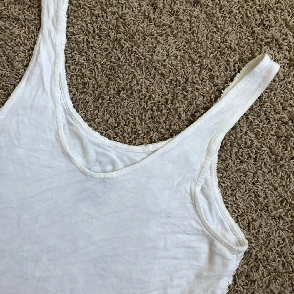 F21 crochet lace knit tank Sz S - Image 14