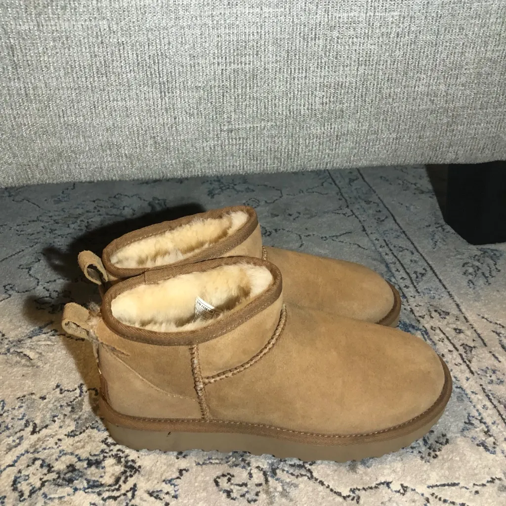 UGG Ultra Mini Chestnut Boots - Image 3