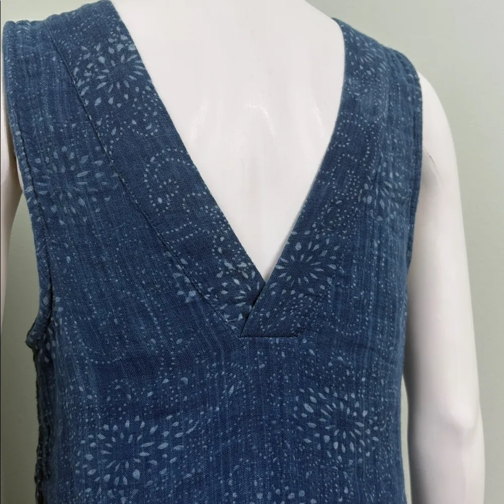 Faherty azure hemp dress XS - Image 8