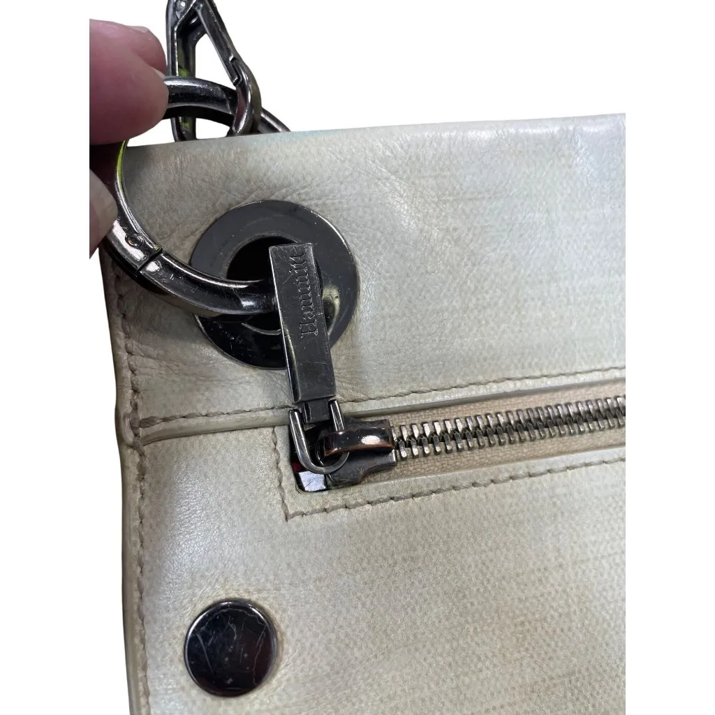 Hammitt womans tan beige leather crossbody handbag SKU 9445 - Image 4