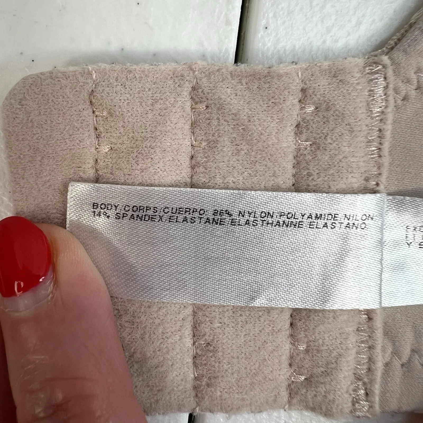 Wacoal 38DDD Back Appeal Wirefree Contour Bra 856303 Beige Full Coverage Lift - Image 13