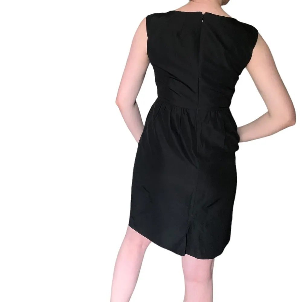 J. Crew Size 6 Lucille black sheath dress, office business work conservative - Image 11