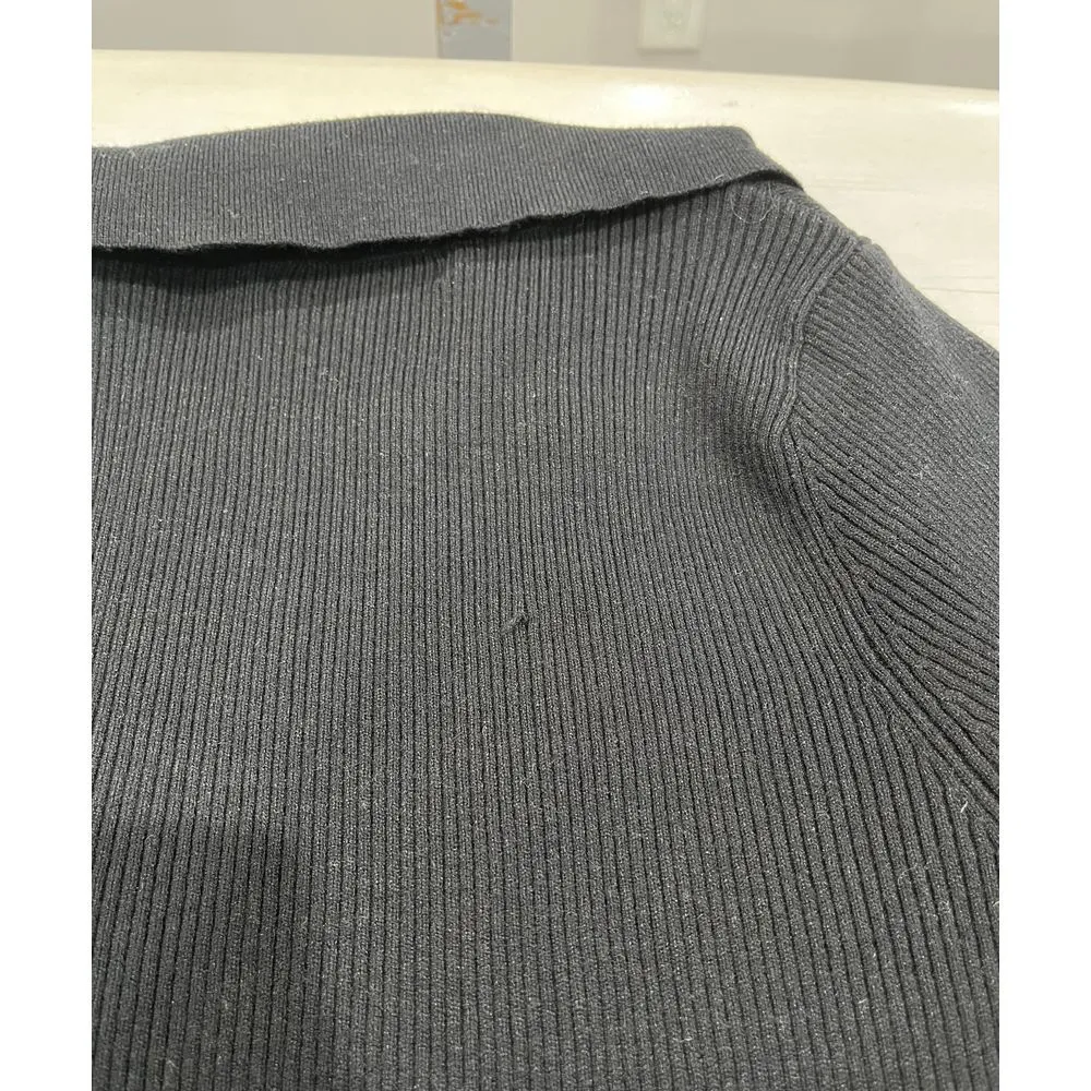 Urban Outfitters Tee, Forever 21 Cardigan, Blue Blush Top size Medium - Image 8